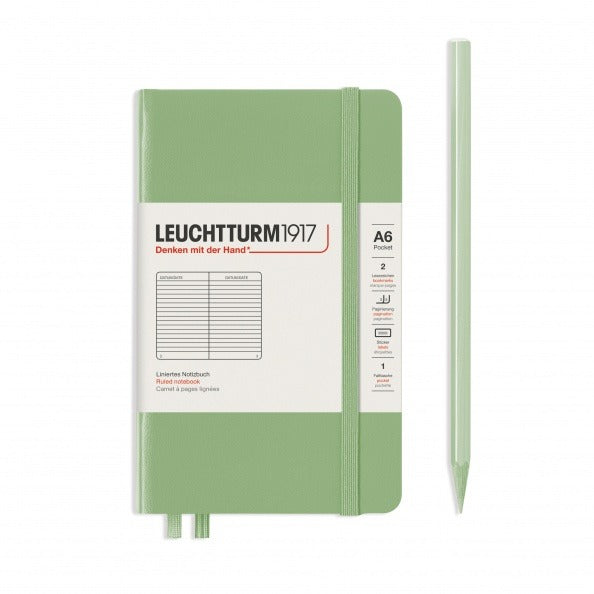 Leuchtturm1917 - A6 Notebook - Hardcover Ruled Lined