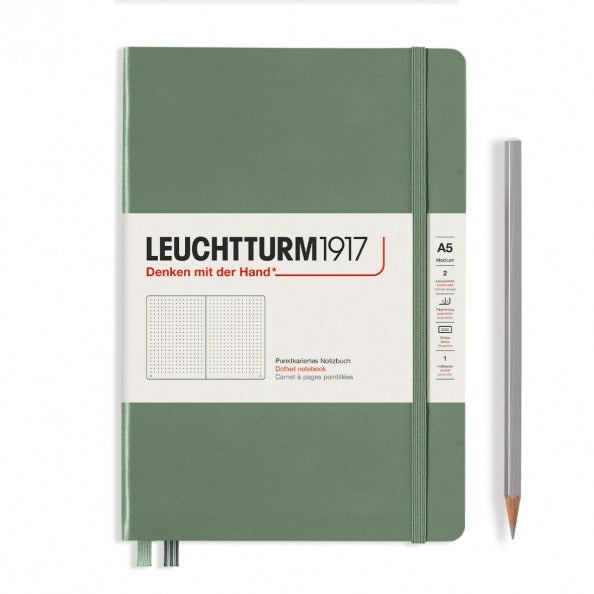 Leuchtturm1917 - A5 Notebook - Hardcover Dotted