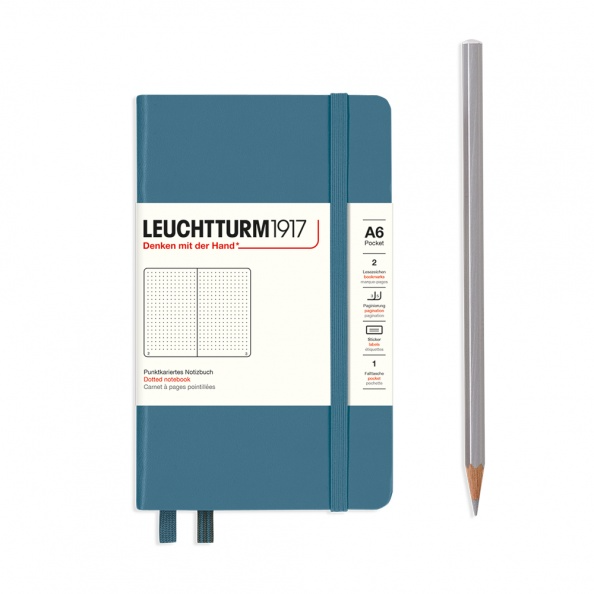 Leuchtturm1917 - A6 Notebook - Hardcover Dotted