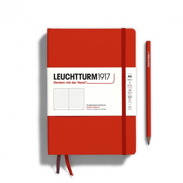 Leuchtturm1917 - A5 Notebook - Hardcover Dotted