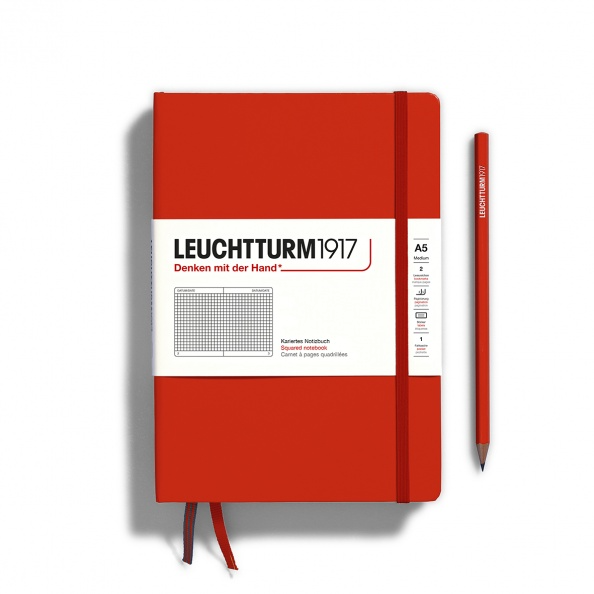 Leuchtturm1917 - A5 Notebook - Hardcover Squared