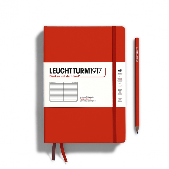Leuchtturm1917 - A5 Notebook - Hardcover Lined