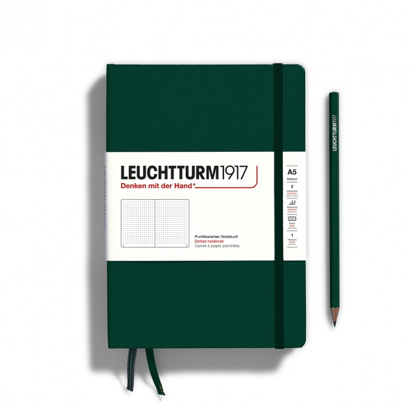 Leuchtturm1917 - A5 Notebook - Hardcover Dotted