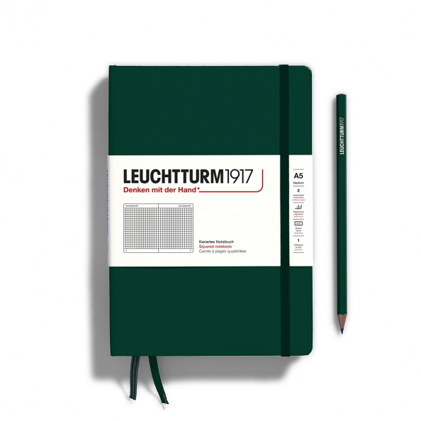 Leuchtturm1917 - A5 Notebook - Hardcover Squared