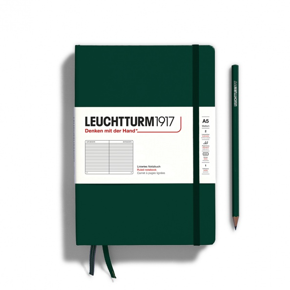 Leuchtturm1917 - A5 Notebook - Hardcover Lined