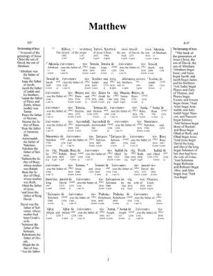 The Interlinear Bible - Greek English New Testament