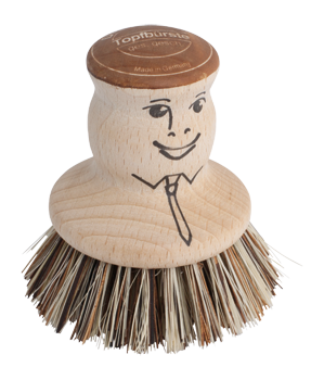 Redecker Brush - Pot Brush - Beechwood
