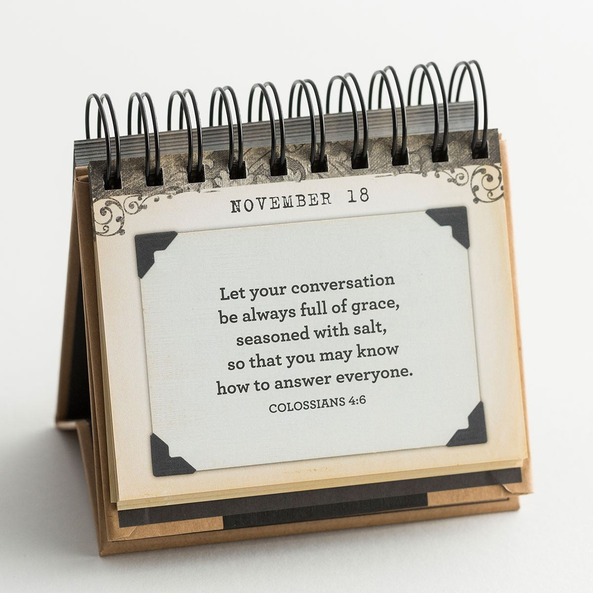 Dayspring Perpetual Calender - Prayers & Blessings (Large Print)