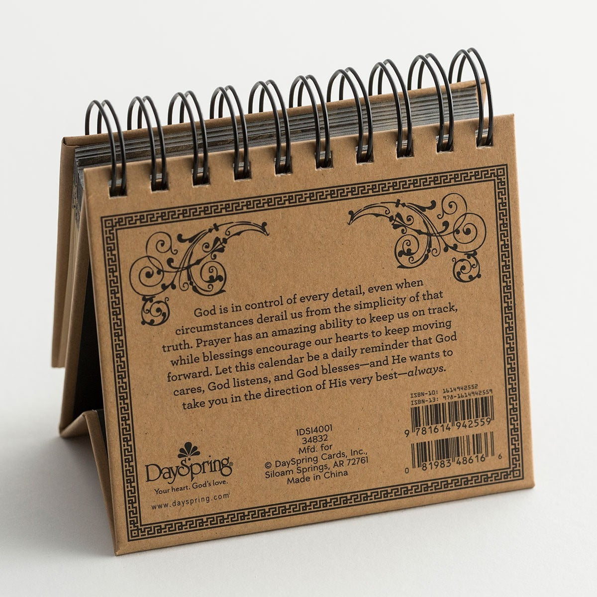 Dayspring Perpetual Calender - Prayers & Blessings (Large Print)