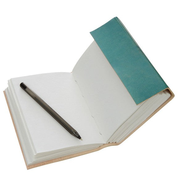 Paper High Journal - Leather Turquoise