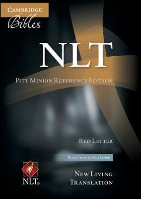 NLT - Pitt Minion Reference Bible - Red Letter -Black Imitation Leather