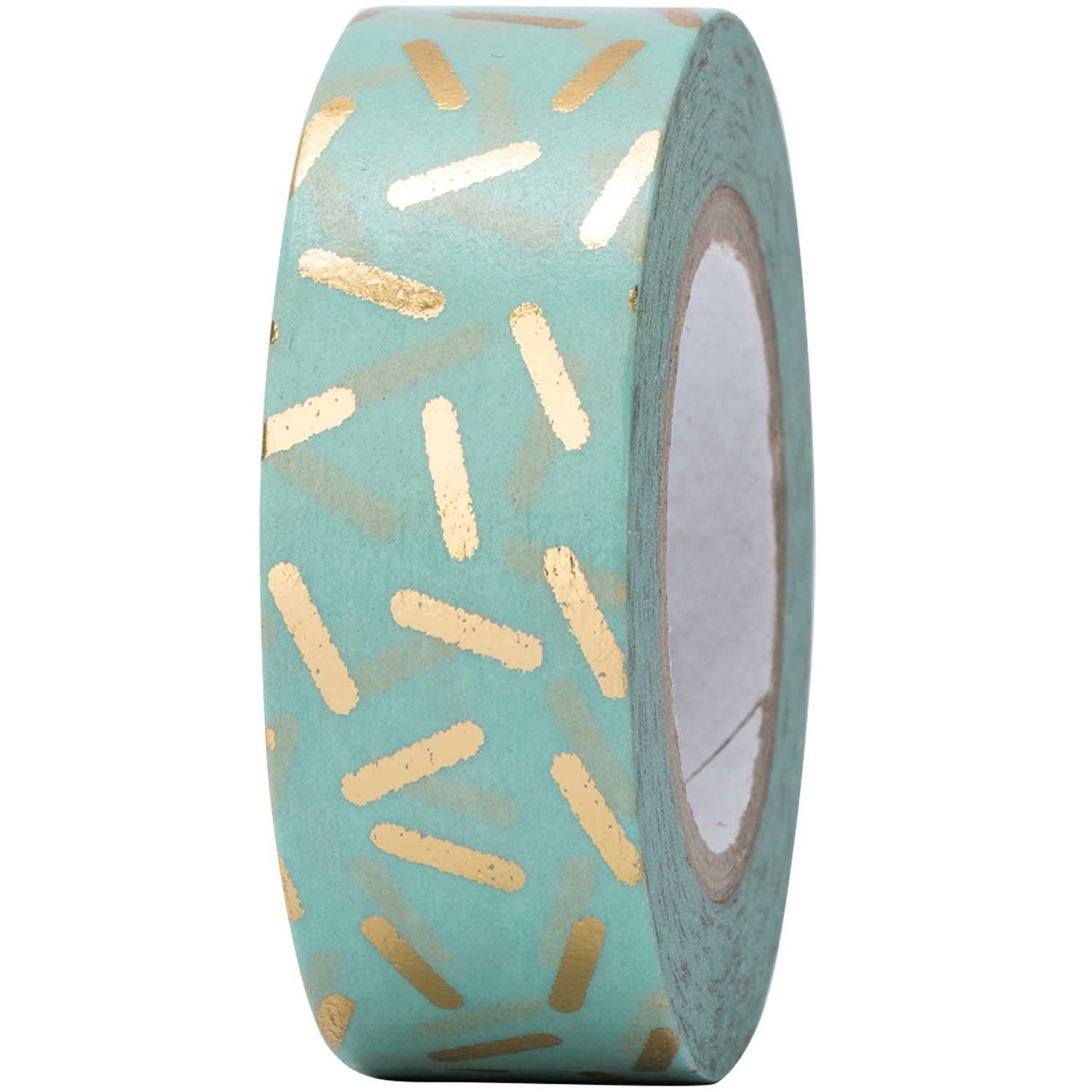 Paper Poetry Washi Tape - Mint Ticker Hot Foil