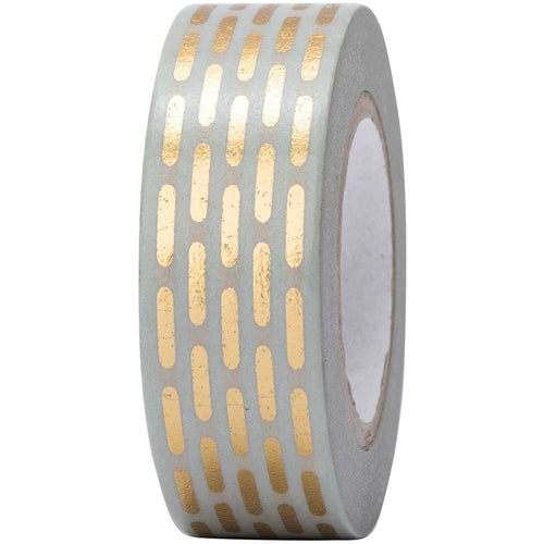 Paper Poetry Washi Tape - Dashed Gold
