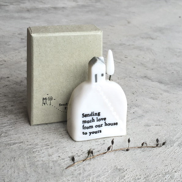 East of India - Porcelain Hill House - Sending much love