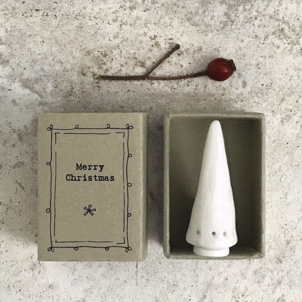 East of India Christmas - Matchbox Merry Christmas Tree