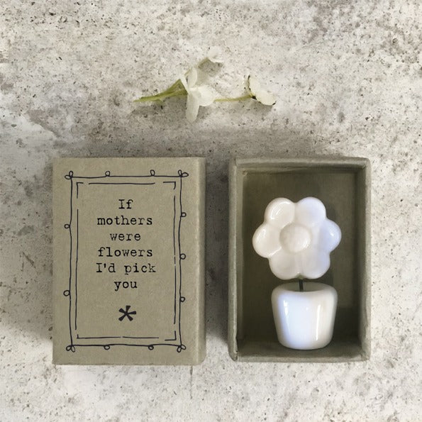 East of India - Porcelain Matchbox Sentiments - Mothers