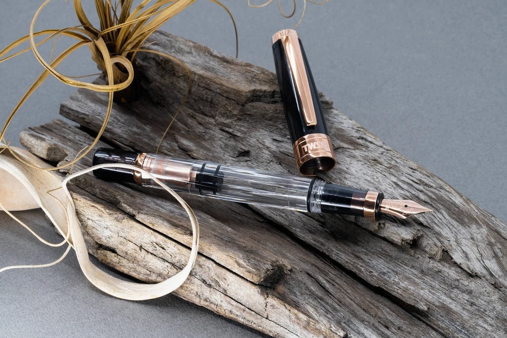 TWSBI - Diamond 580 RoseGold II Fountain Pen Smoke