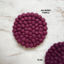 Aura Que -  ASIK Handmade Eco Felt Ball Coaster