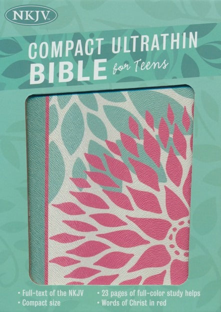 NKJV - Compact UltraThin Bible for Teens