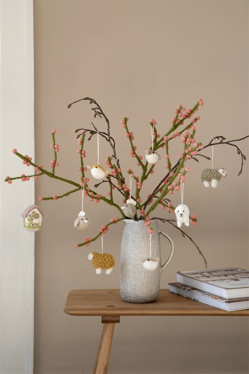 Gry & Sif Decoration - Felt Bird - Set of 3