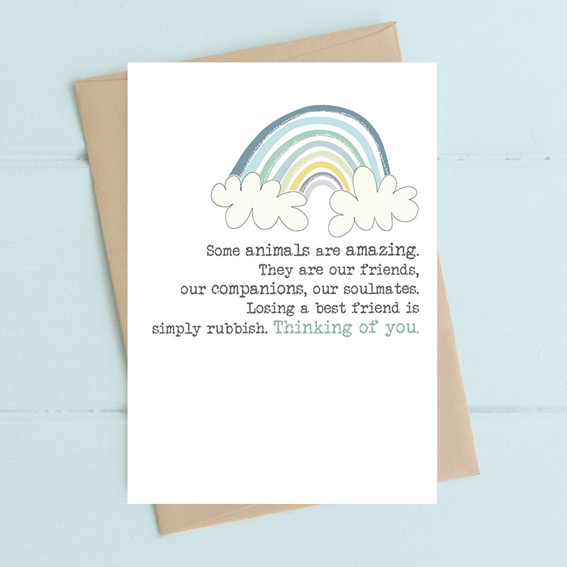 Dandelion Card - Animals are Amazing