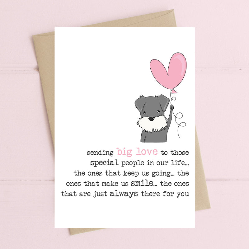 Dandelion Card - Sending Big Love