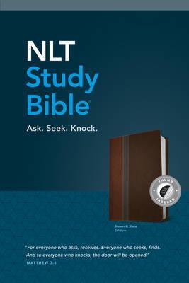 NLT - Study Bible Brown Slate Indexed