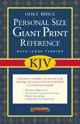 KJV - Personal Giant Print Reference - Bonded Leather Burgundy