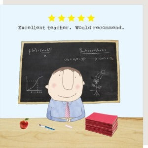 Rosie Made a Thing Card - Excellent Teacher. Would Recommend.