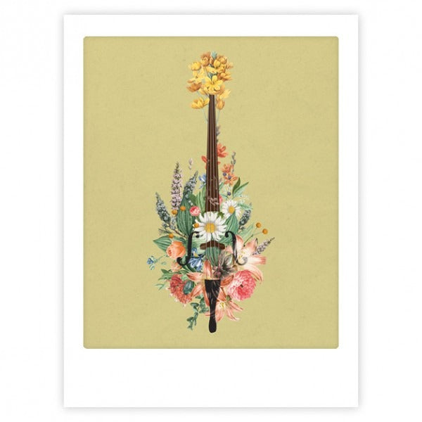 Pickmotion Poster 30x40cm - Flower Violin