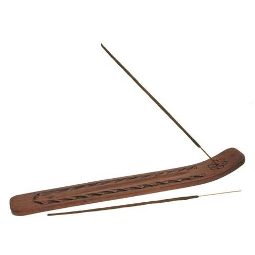 Shared Earth Incense Holder - Carved Wood