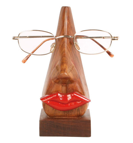 Shared Earth Spectacle Stand - Red Lips