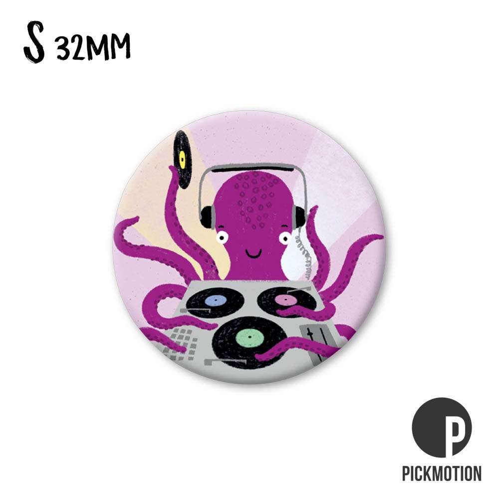 Pickmotion Magnet Small - DJ Octupus