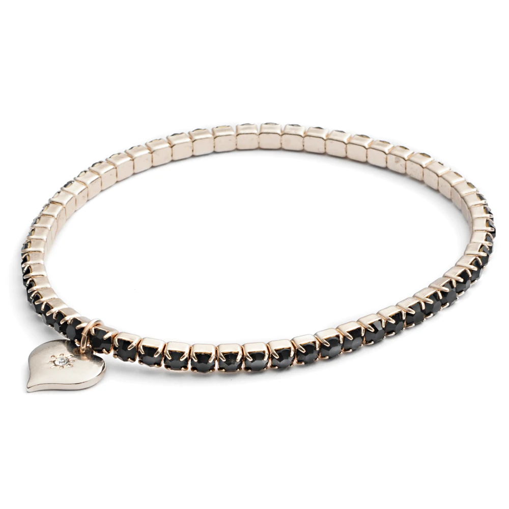 Lovett Bracelet - Diamante Stretch - Various Colours