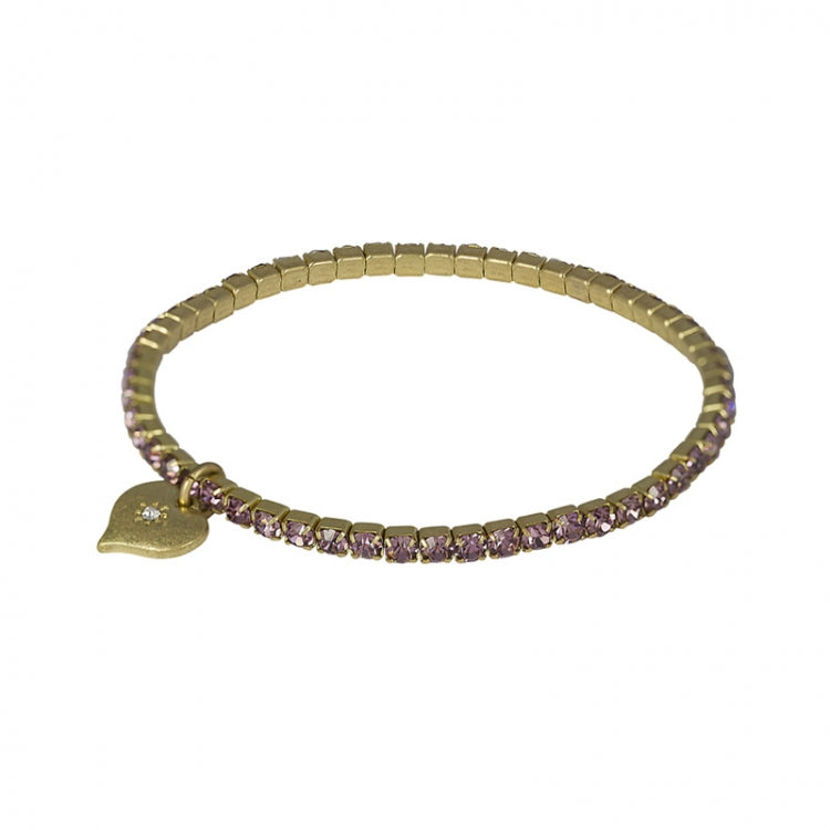 Lovett Bracelet - Diamante Stretch - Various Colours
