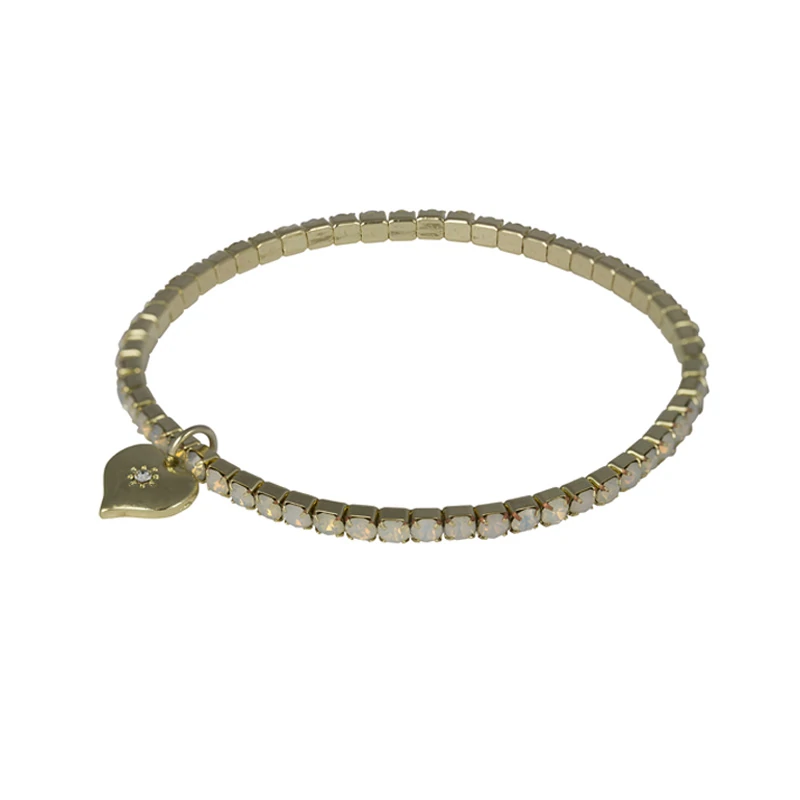Lovett Bracelet - Diamante Stretch - Various Colours