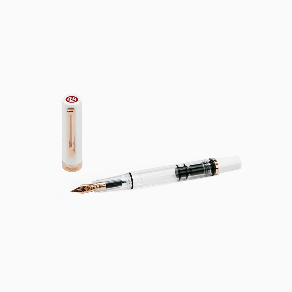 TWSBI - Eco Rose Gold White Fountain Pen