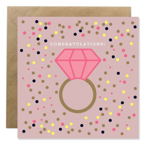 Bold Bunny - Congratulations Engagement Ring