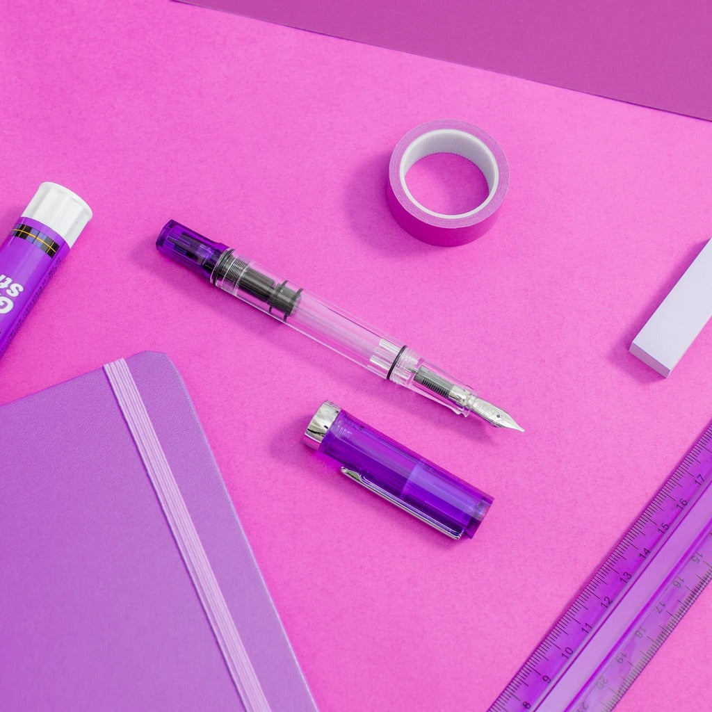 TWSBI - Eco Transparent Purple Fountain Pen