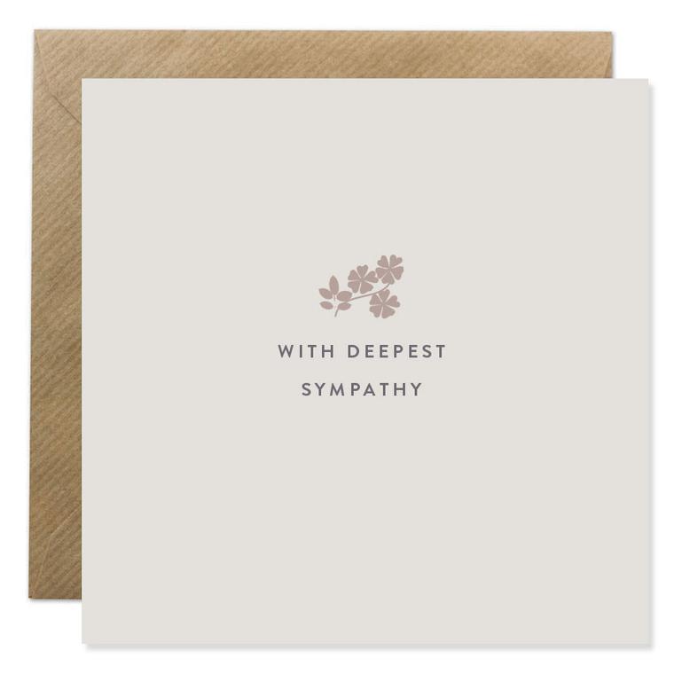 Bold Bunny - With Deepest Sympathy