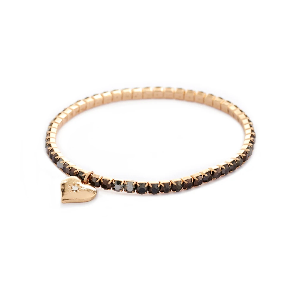 Lovett Bracelet - Diamante Stretch - Various Colours