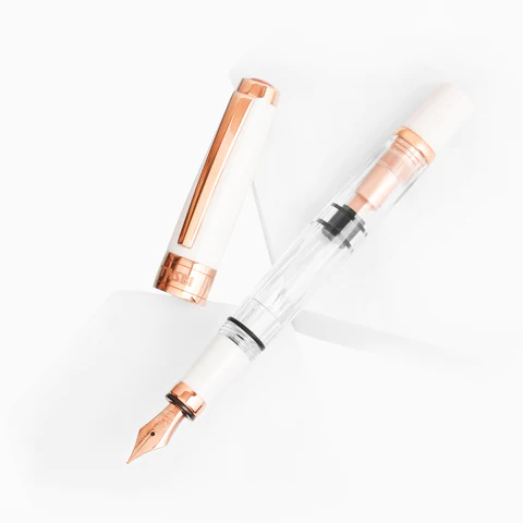 TWSBI - Diamond 580 RoseGold II Fountain Pen White