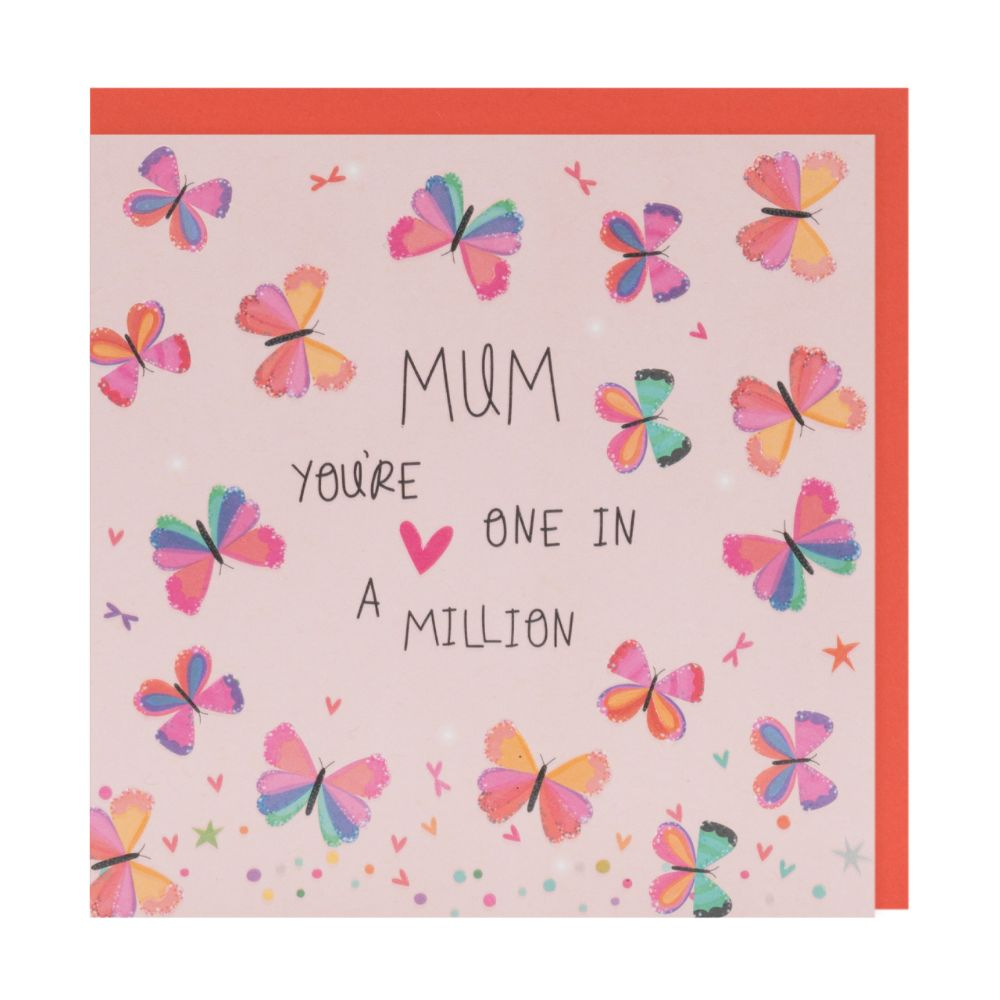 Belly Button Elle Card - Mum, One in a Million