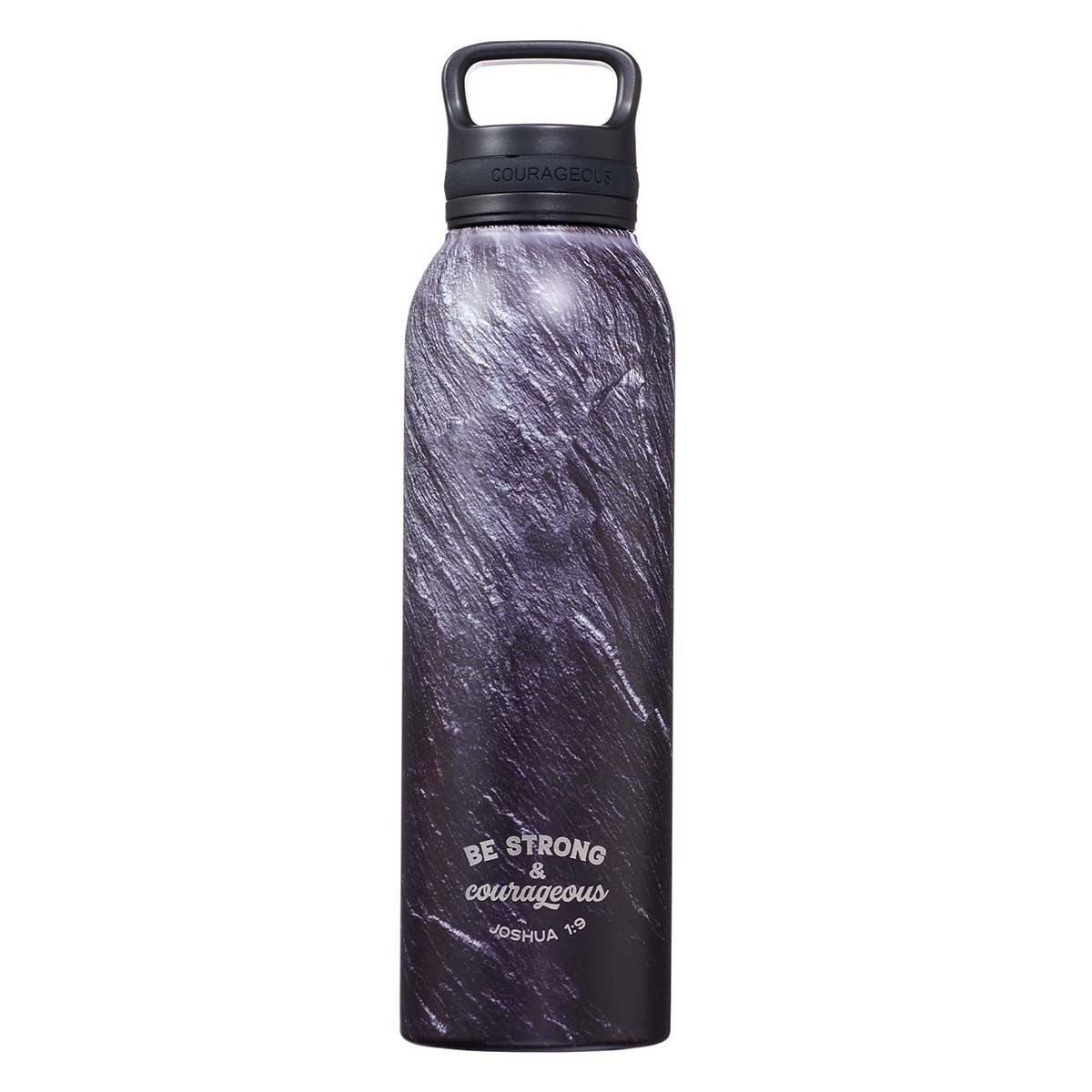 Christian Art Gifts - Water Bottle: Courageous