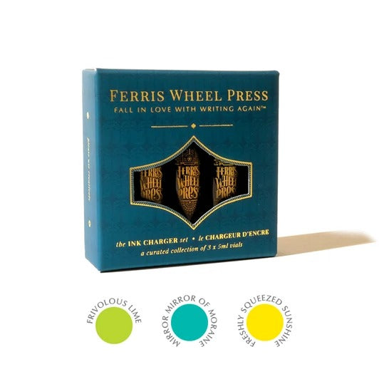 Ferris Wheel Press Fountain Pen Ink - Ink Charger Set