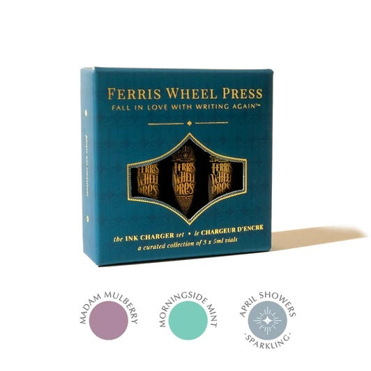 Ferris Wheel Press Fountain Pen Ink - Ink Charger Set