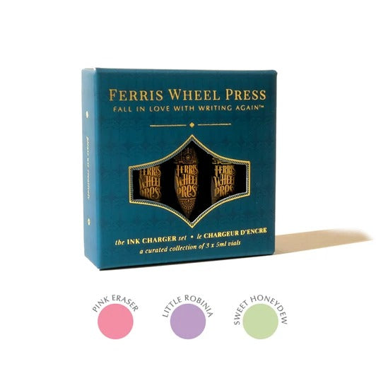 Ferris Wheel Press Fountain Pen Ink - Ink Charger Set