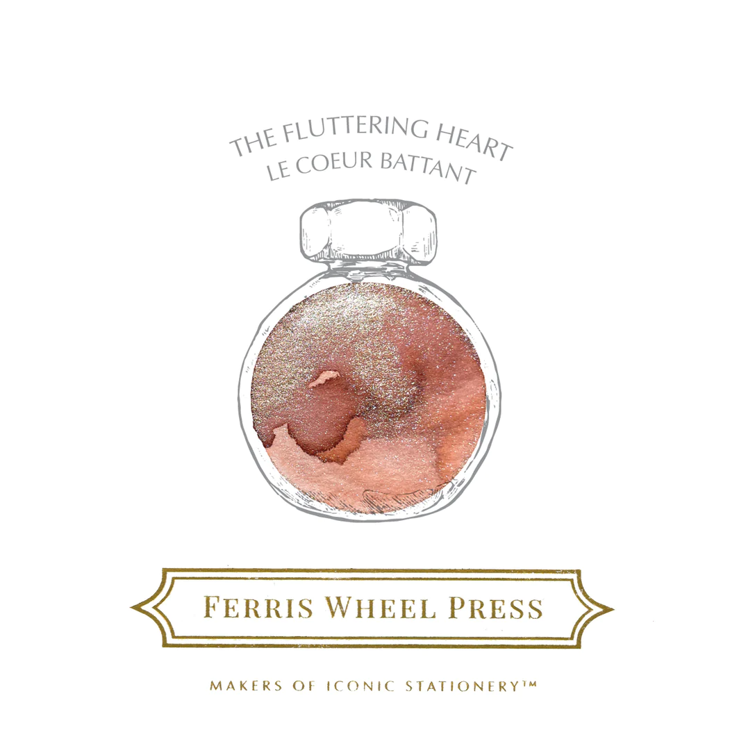 Ferris Wheel Press Fountain Pen Ink Special Edition - Fluttering Heart