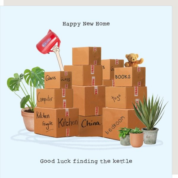 Rosie Made a Thing Card - New Home Kettle