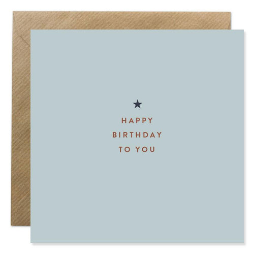 Bold Bunny - Happy Birthday Star